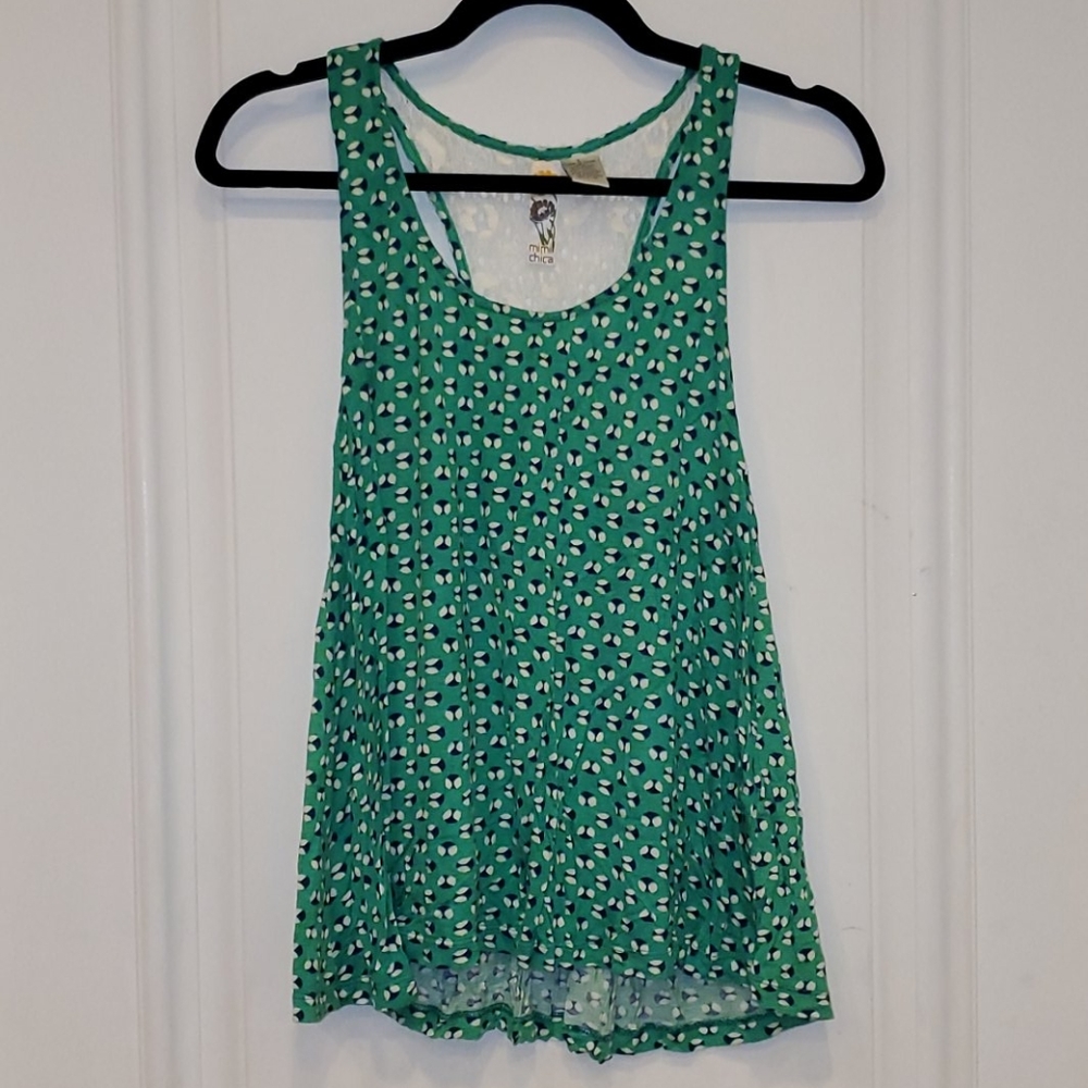 Mimi Chica | Green tank top